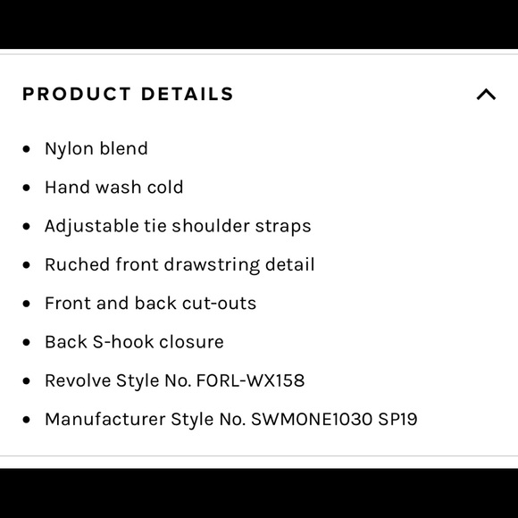 For love & lemons Claudia one piece swim - Picture 6 of 7